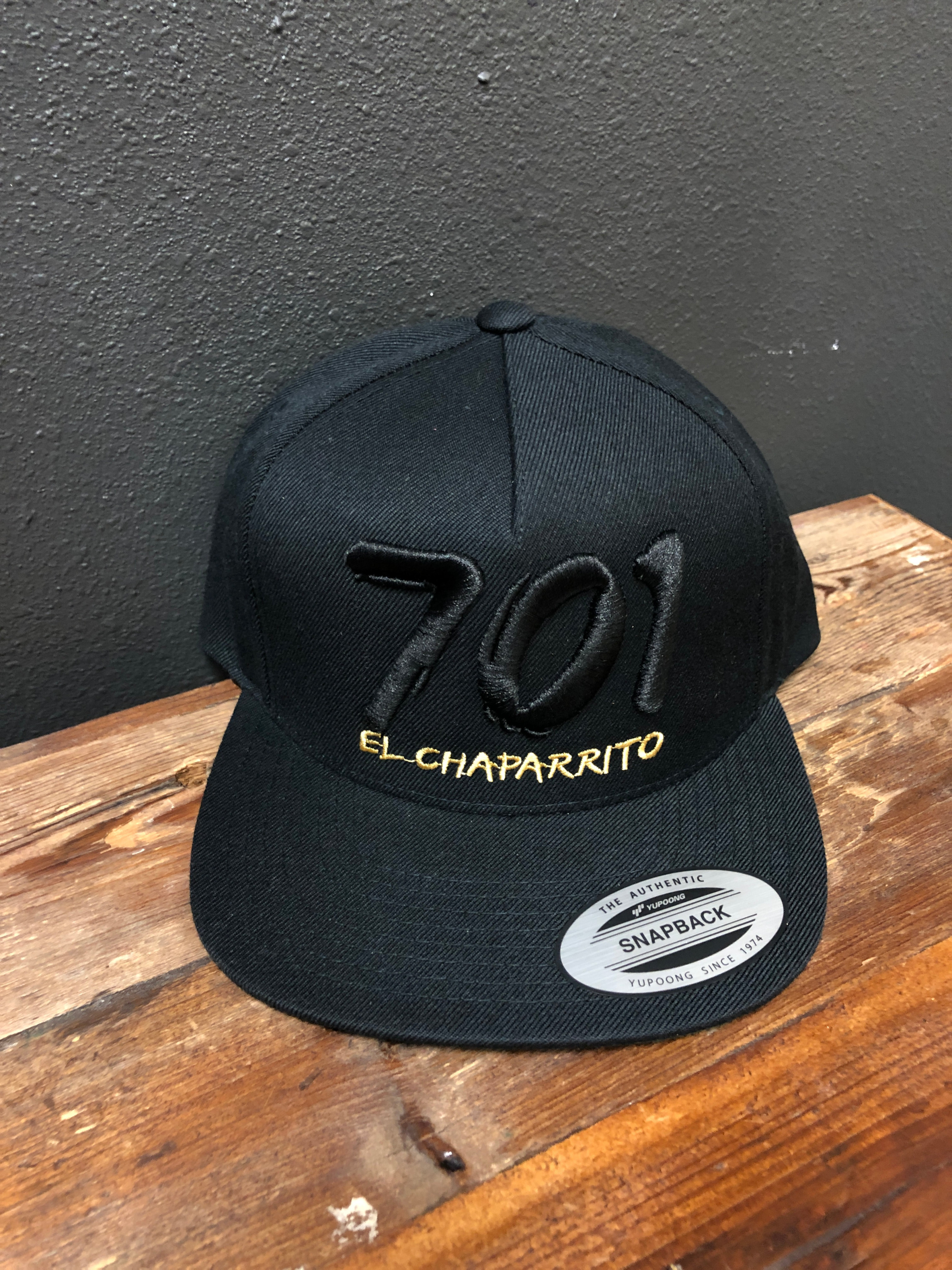 701 EL CHAPARRITO NEGRO SNAPBACK | Cardo Caps